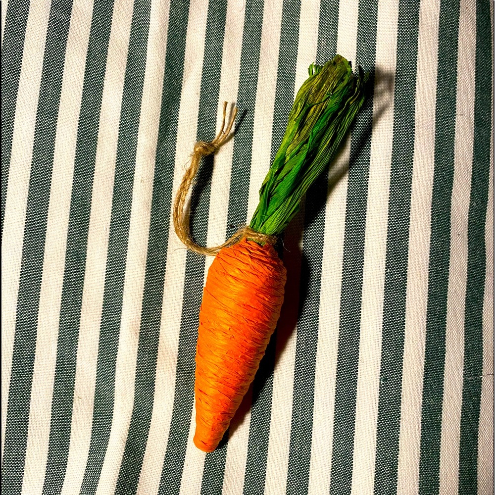 Easter Basket Carrot Tag